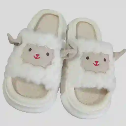 Pantufla Animales Adulto Oveja Talla 39