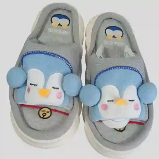 Pantufla Animales Adulto Pingüinos Talla 41