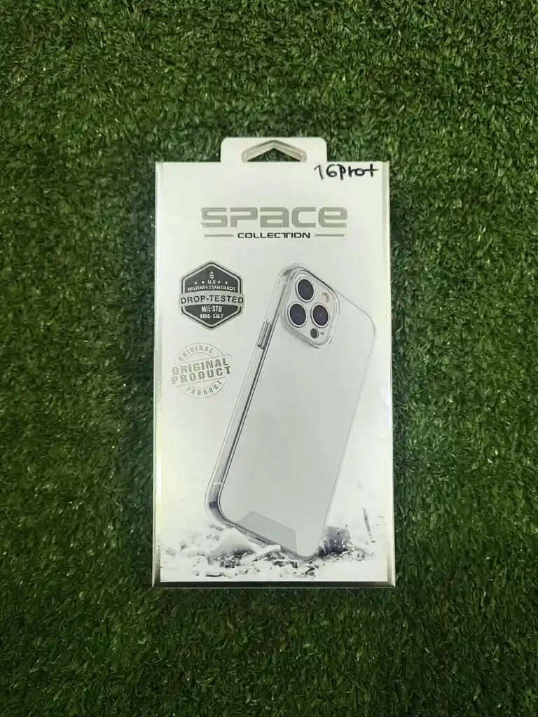 Iphone 16 Pro Max | Space Transparente | Case Rigido | Carcasa Protectora | Full Proteccion | Antihumedad