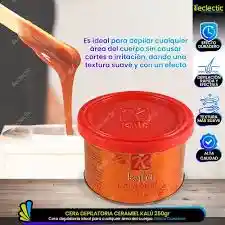 Cera Depilatoria Chocolate Kalu 250