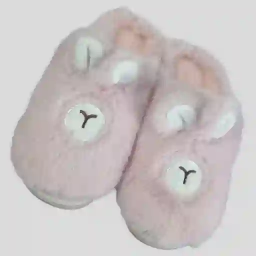 Pantufla Bordada Adultos Conejo Talla 39