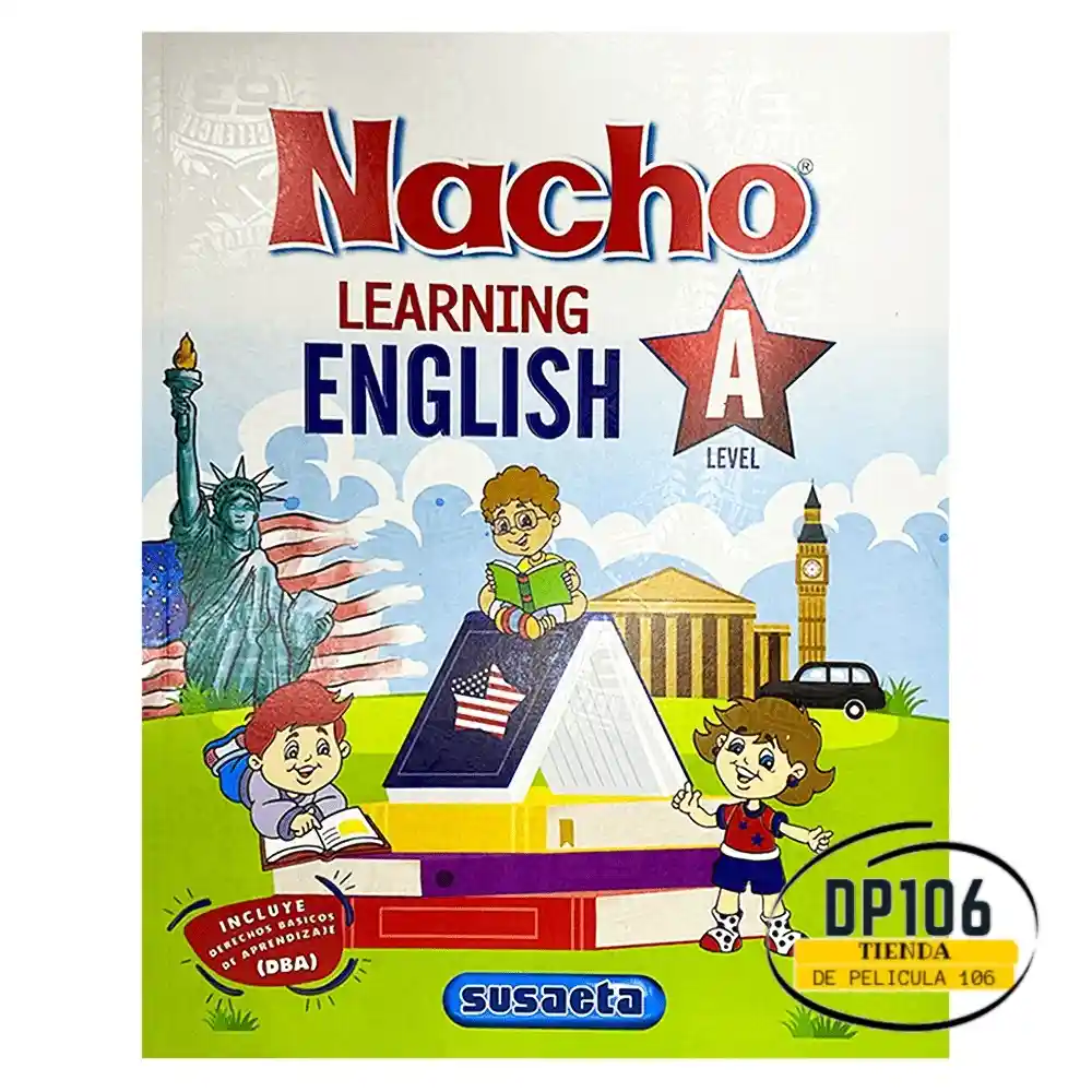 Libro / Cartilla Nacho Ingles Learning English A