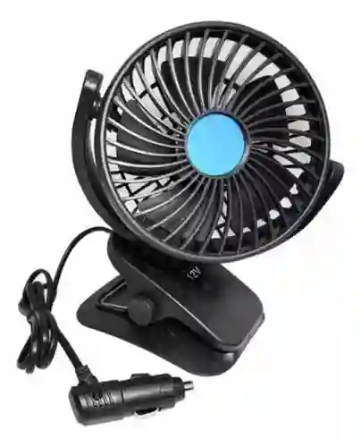 Ventilador Para Coche Con Clip De Agarre Fuerte