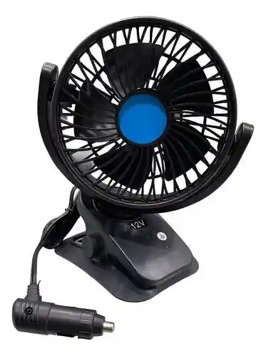 Ventilador Para Coche Con Clip De Agarre Fuerte