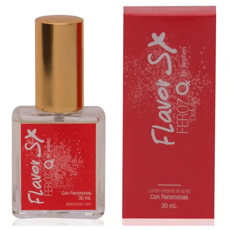 Loción Con Feromonas Para Mujer Feroz Deluxe 30 Ml Flavor