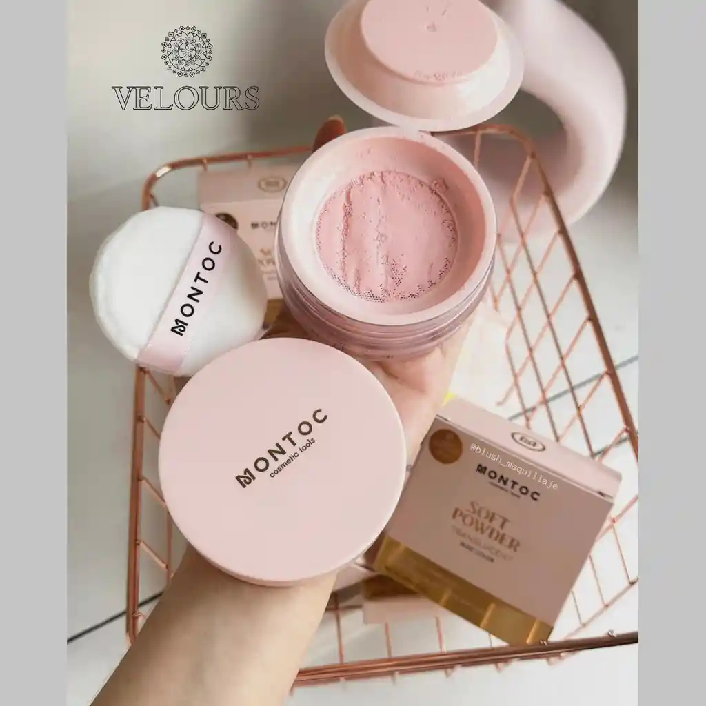 Mini Polvo Suelto Rosa Soft Powder 10 Gr Montoc