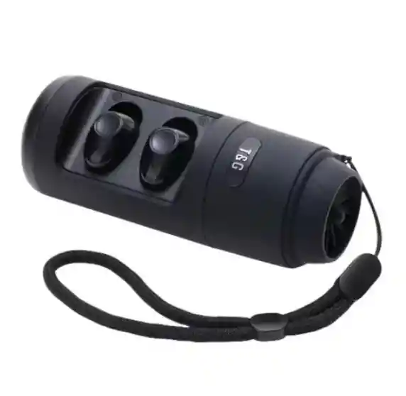 Parlante Bluetooth Portátil Tg806 Negro