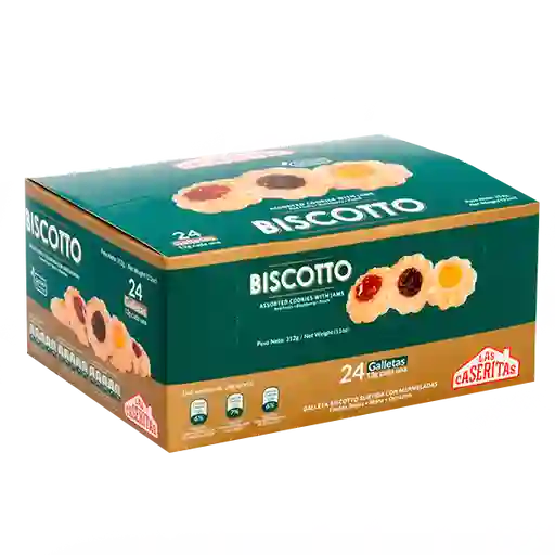 Galleta Biscotto Surtida X312g