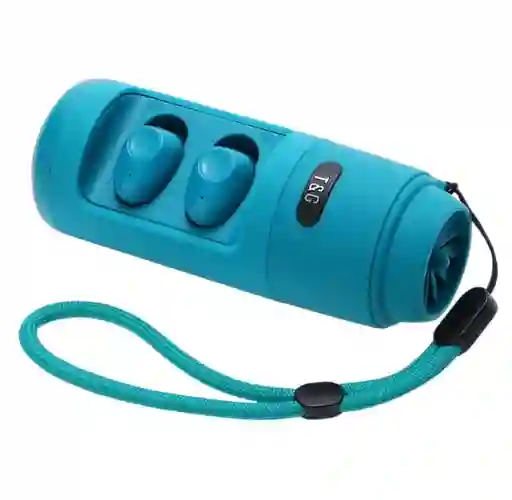 Parlante Bluetooth Portátil Tg806 Aguamarina