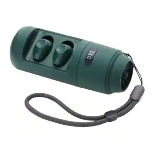Parlante Bluetooth Portátil Tg806 Verde