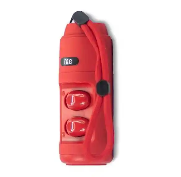 Parlante Bluetooth Portátil Tg806 Rojo