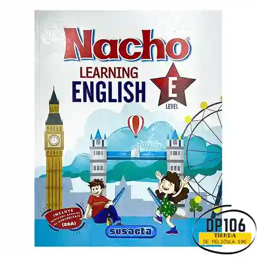 Libro / Cartilla Nacho Ingles Learning English E