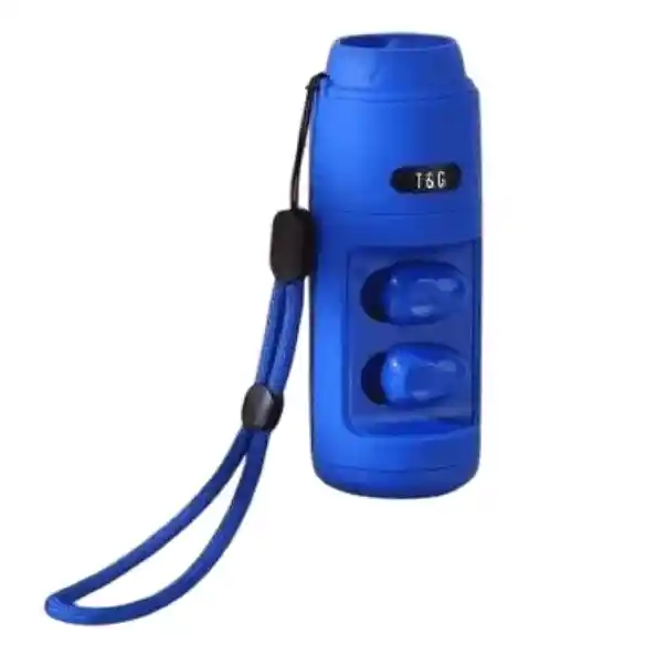 Parlante Bluetooth Portátil Tg806 Azul
