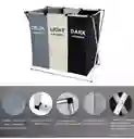 Cesta De Almacenamiento Con Triple División Plegable