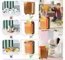 Cesta De Almacenamiento Plegable Canasta Adhesiva