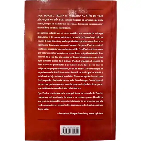 Siempre Demasiado Y Nunca Suficiente