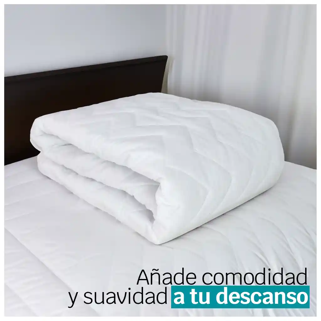 Protector Colchón Cama Extradoble/queen 160x190cm Hogareto