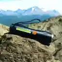 Linterna 5 Modos De Luz, Recargable, Usb Con Zoom Xpe-cob