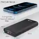1hora Power Bank Batería Portátil 20.000mah Real Usb Gar117