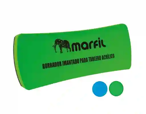 Borrador Imantado Para Tablero Acrílico Marca Marfil