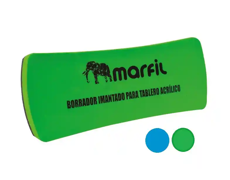 Borrador Imantado Para Tablero Acrílico Marca Marfil