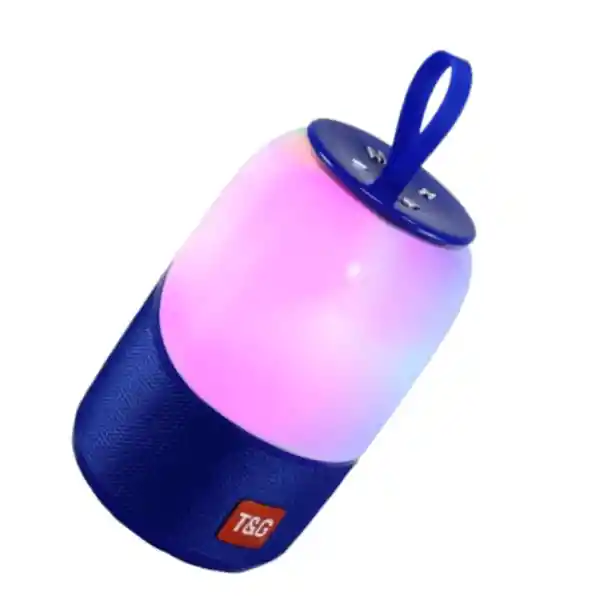 Parlante Tg608 Azul Portátil De Alta Potencia