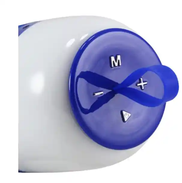 Parlante Tg608 Azul Portátil De Alta Potencia