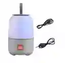 Parlante Tg608 Gris Con Batería Recargable Y Manija Portátil