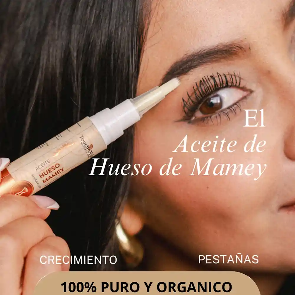 Sérum Natural De Hueso De Mamey - Crecimiento De Cejas Y Pestañas 15ml