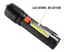 Linterna 5 Modos De Luz, Recargable, Usb Con Zoom Xpe-cob