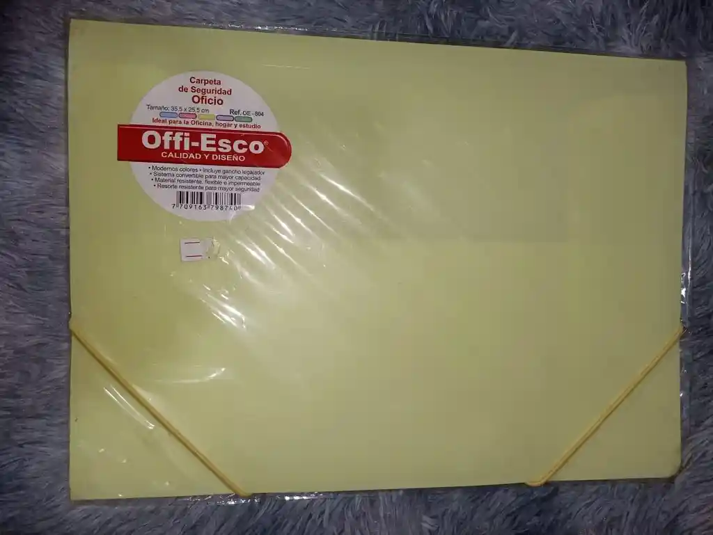 Carpeta Plastica Oficio Offi-esco