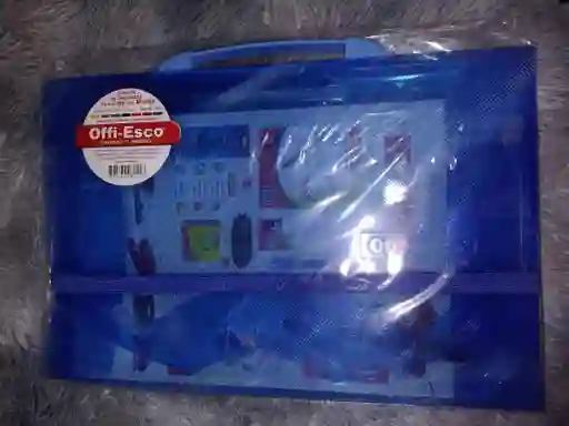 Carpeta Plastica Agarradera Oficio Offi-esco