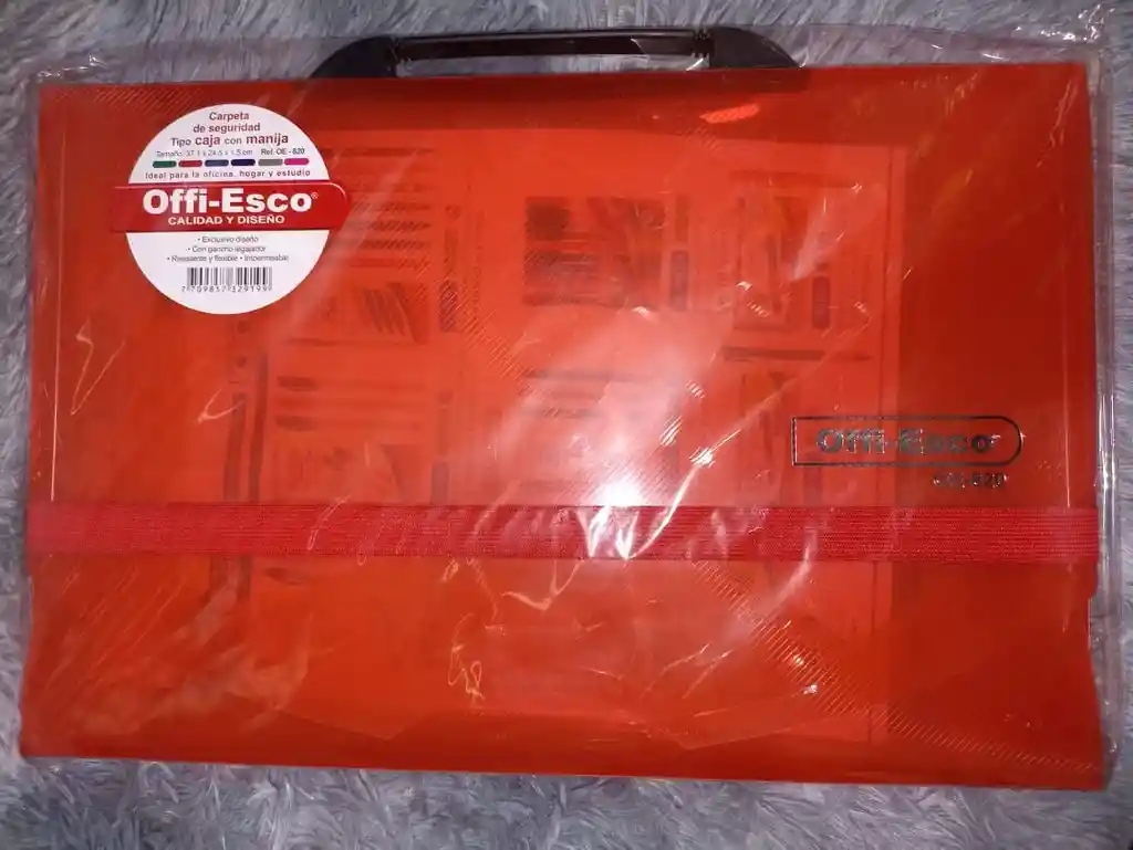 Carpeta Plastica Agarradera Oficio Offi-esco
