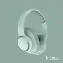 Diadema Inalámbrica Con Bluetooth, Teléfono, Radio Y Música, Aislador De Ruido / Modelo P2962 (verde Menta)