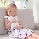 Muñeco Conejo Blanco De Peluche Para Abrazar Y Calmar Al Recién Nacido, Suave Juguete Para Dormir