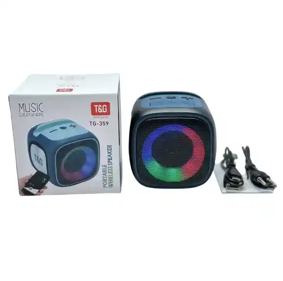 Parlante Bluetooth Inalambrico Tg-359 Azul
