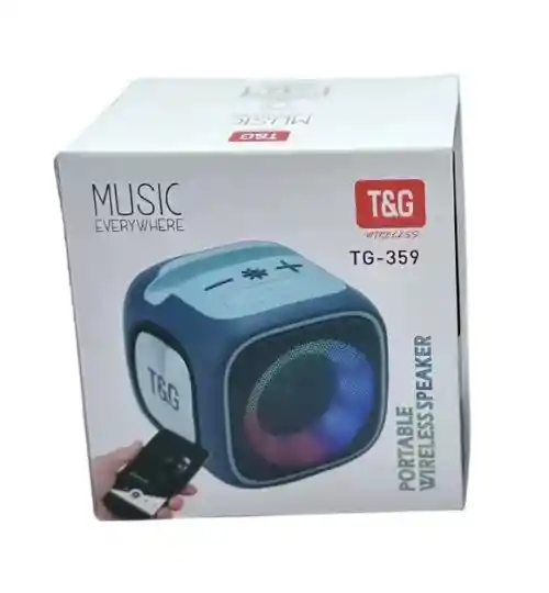 Parlante Bluetooth Inalambrico Tg-359 Verde
