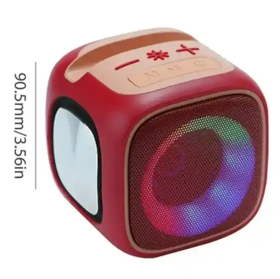 Parlante Bluetooth Inalambrico Tg-359 Rojo