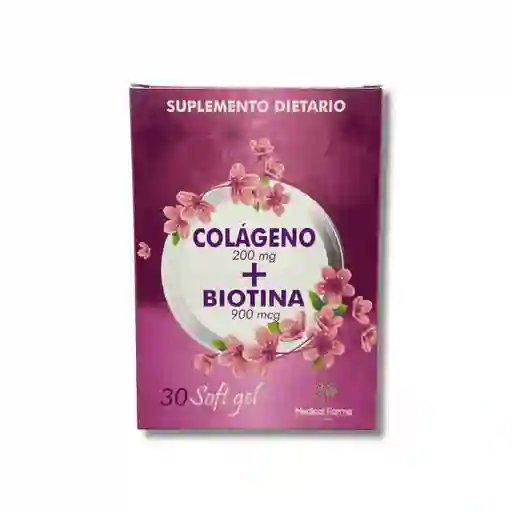 Colageno 200 Mg Y Biotina 900 Mcg