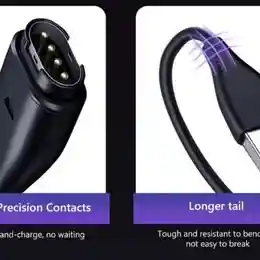Cable Carga Garmin Fenix 7/7s/7x/6/6s 5/5s/5x 6/6s/6 Forerunner Vivoactive Venu Instinct Enfoque