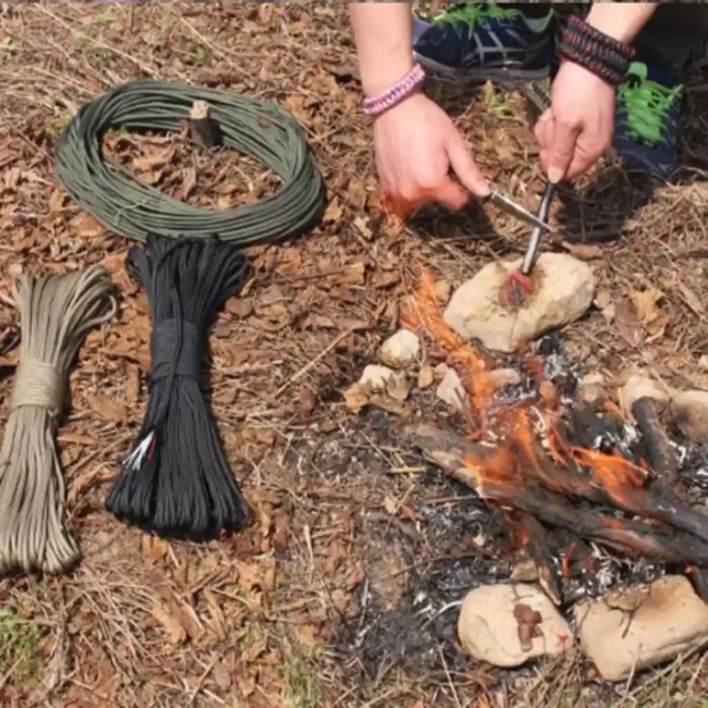 Cuerda Paracord Seguridad Camping Supervivencia
