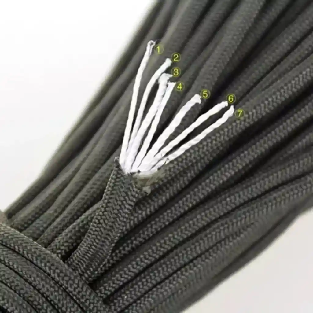 Cuerda Paracord Seguridad Camping Supervivencia