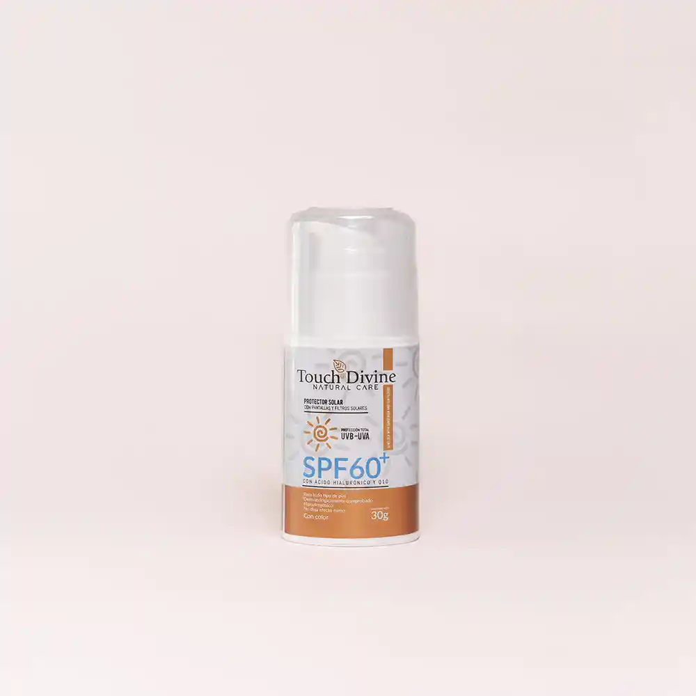 Bloqueador Solar Con Color Y Efecto Antiedad Fps 60+ 30 G