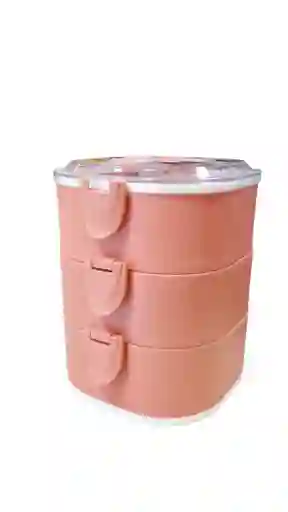 Porta Comida Grande X 3