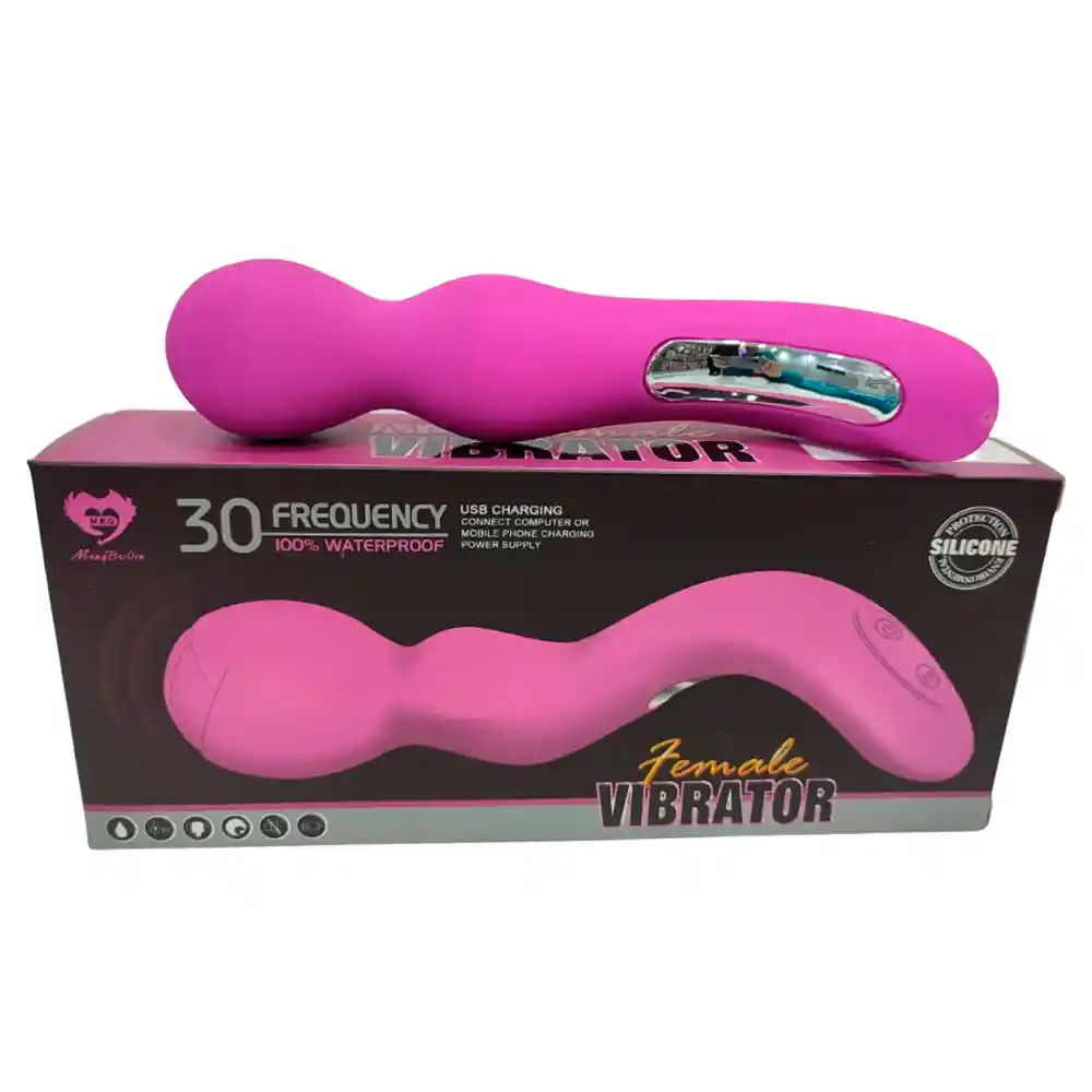 Vibrador Masajeador Íntimo (varita Magica) 30 Modos De Vibración