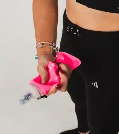 Termo Plegable Silicona 250 Rosado Softflask