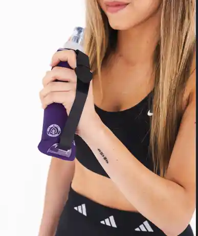 Termo Plegable Silicona 250 Con Correa Negro