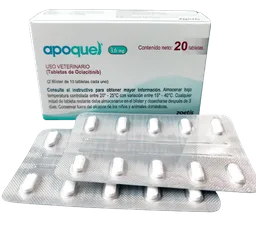 Apoquel 3,6 Mg Caja X 20 Tabletas