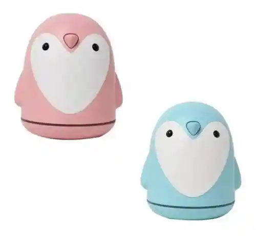 Difusor Pinguino Aromatizante Luces Led Humidificador