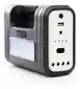 Kit Panel Solar Lámpara Led Portátil Recargable 3 Bombillo